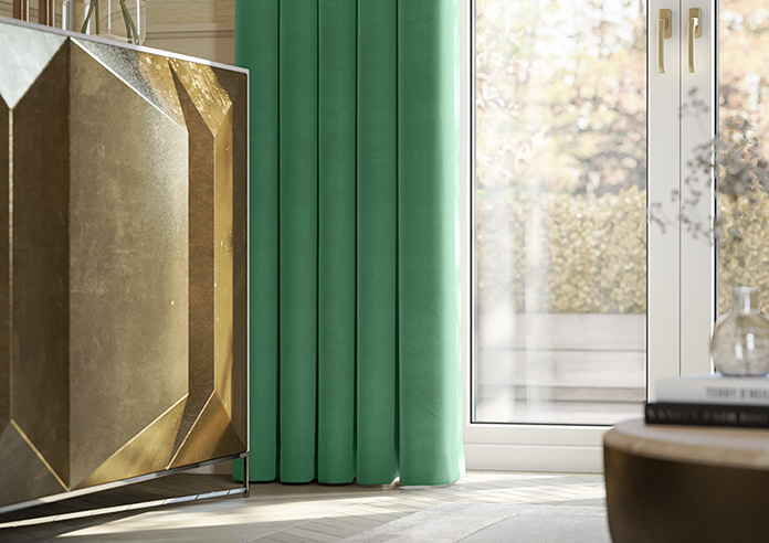 Ultra Luxe Velvet, Jade - Made to Measure Curtains - Image 5